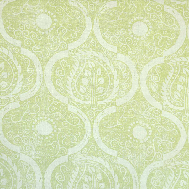 Persian Leaf Lime by Lee Jofa Designer Wallcovering BLITHFIELD PAPER - 100% United Kingdom - Horizontal: 10.5 and Vertical: 12 52.75 - Swanky Fabrics -