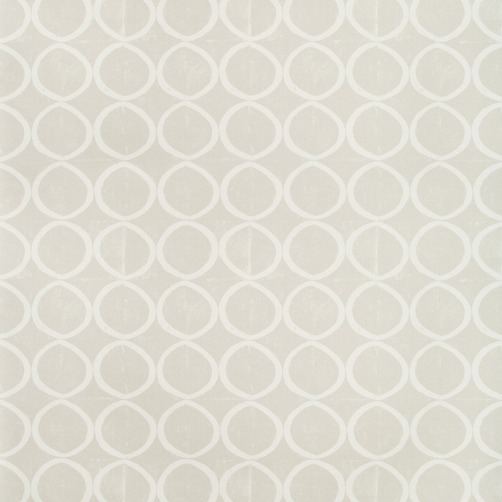 Circles Wallpaper Pale Taupe by Lee Jofa Designer Wallcovering BLITHFIELD CELLULOSE - 100% United Kingdom - Horizontal: 13.4 and Vertical: 25 53.5 - Swanky Fabrics -