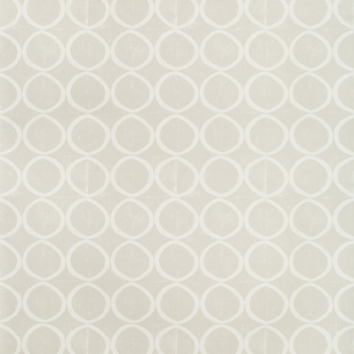 Circles Wallpaper Pale Taupe by Lee Jofa Designer Wallcovering BLITHFIELD CELLULOSE - 100% United Kingdom - Horizontal: 13.4 and Vertical: 25 53.5 - Swanky Fabrics -