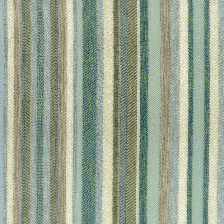 Penlyn 3 Seaglass by Stout Designer Fabric LIVING IS EASY SEASPRAY/LAGOON 70%NOL 30%UV USA PERFORMANCE RATED FABRIC FLAME RETARDANT-U.F.A.C. CLASS 1 CATB 117-2013 WYZENBEEK 33 000 DOUBLE RUB WEAR TEST (HEAVY DUTY) Horizontal: 0.25 and Vertical: 16.125 55.25 in - Swanky Fabrics -