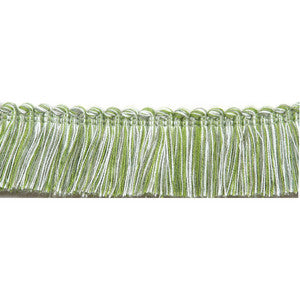 Pergola Brushed Fringe Lime by Europatex Designer Fabric