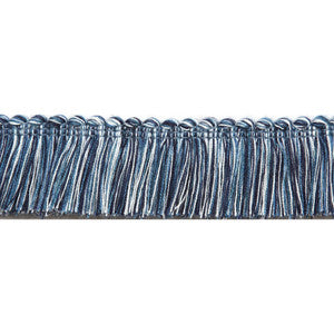 Pergola Brushed Fringe Marine by Europatex Designer Fabric