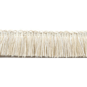 Pergola Brushed Fringe Nougat by Europatex Designer Fabric