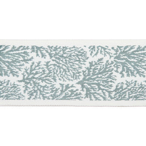 Pergola Coral Tape Rosemary by Europatex Designer Fabric