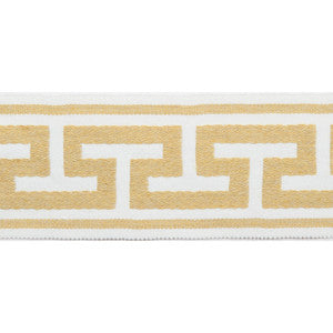 Pergola Embroidered Tape Sunlight by Europatex Designer Fabric