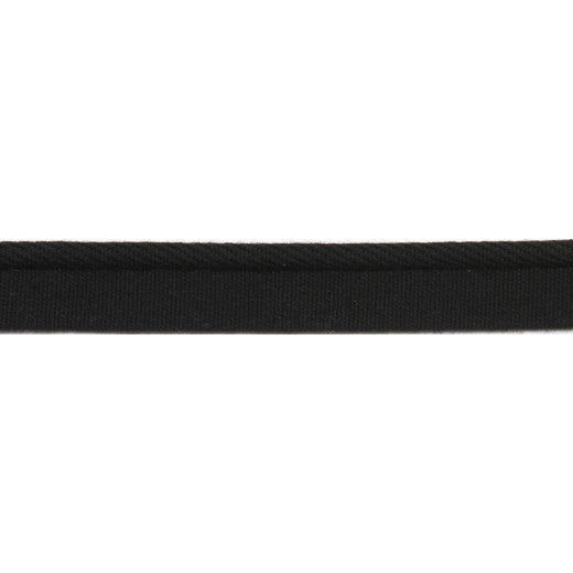 Pergola - One Tone Cord - Black by Europatex Designer Fabric Pergola 100% Solution Dyed Acrylic China See Sample Horizontal: N/A and Vertical: N/A 0.25 inches  - Swanky Fabrics -