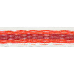 Pergola Striped Tape Cranberry by Europatex Designer Fabric