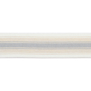 Pergola Striped Tape Gray by Europatex Designer Fabric