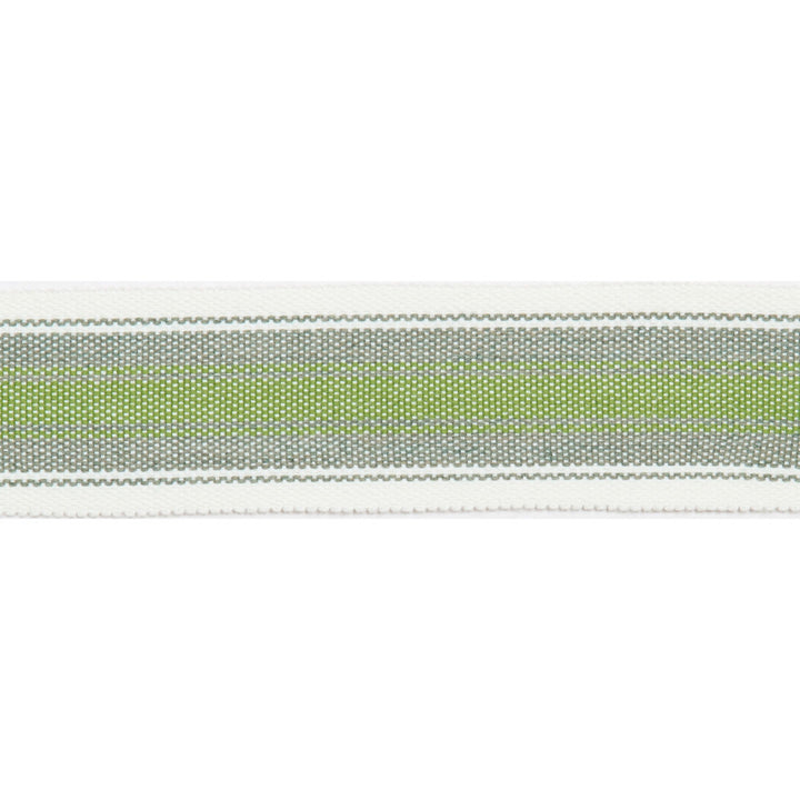 Pergola Striped Tape Lime by Europatex Designer Fabric Pergola 100% Solution Dyed Acrylic 1.50 inches - Swanky Fabrics -