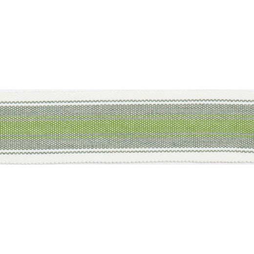 Pergola - Striped Tape - Lime by Europatex Designer Fabric Pergola 100% Solution Dyed Acrylic China See Sample Horizontal: N/A and Vertical: N/A 1.50 inches  - Swanky Fabrics -