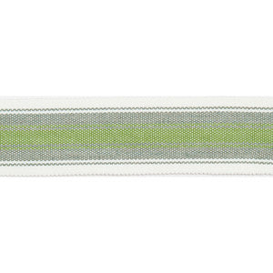 Pergola Striped Tape Lime by Europatex Designer Fabric