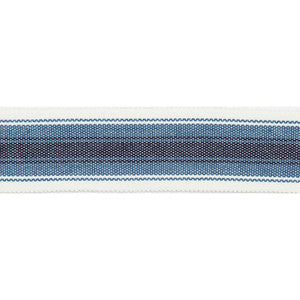 Pergola Striped Tape Marine by Europatex Designer Fabric