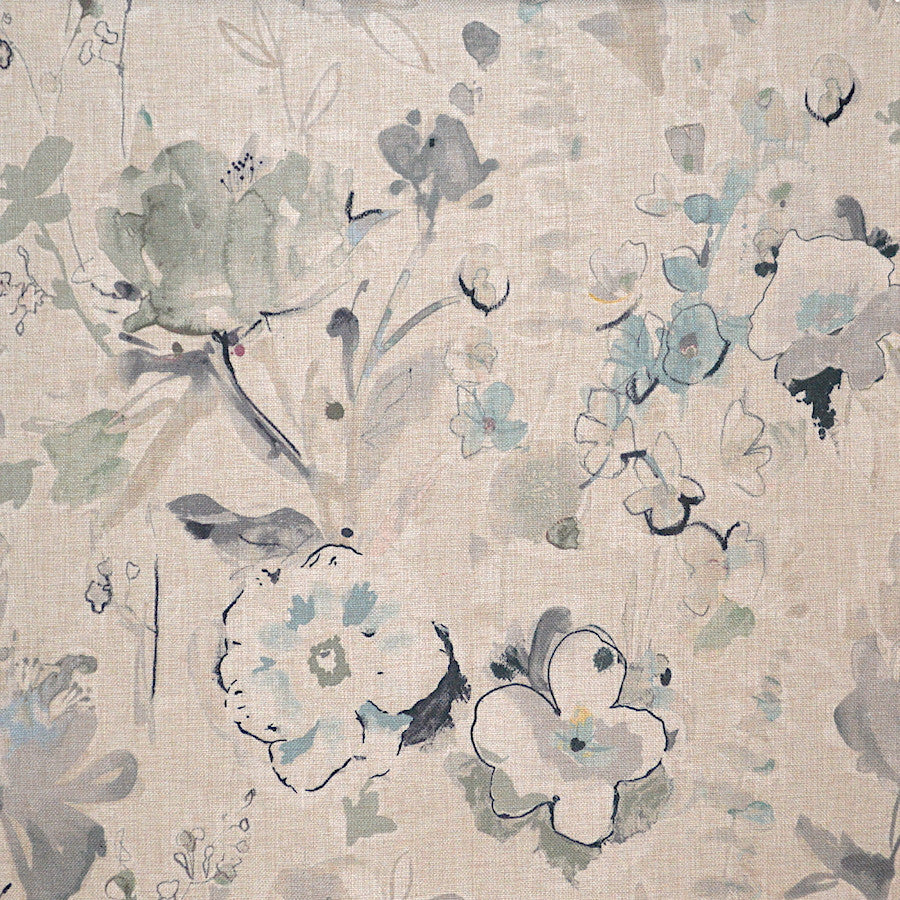 Perino Pigeon by Magnolia Designer Fabric - 100% Poly China 55000 Horizontal: 27.5 and Vertical: 25.6 55" - Swanky Fabrics -