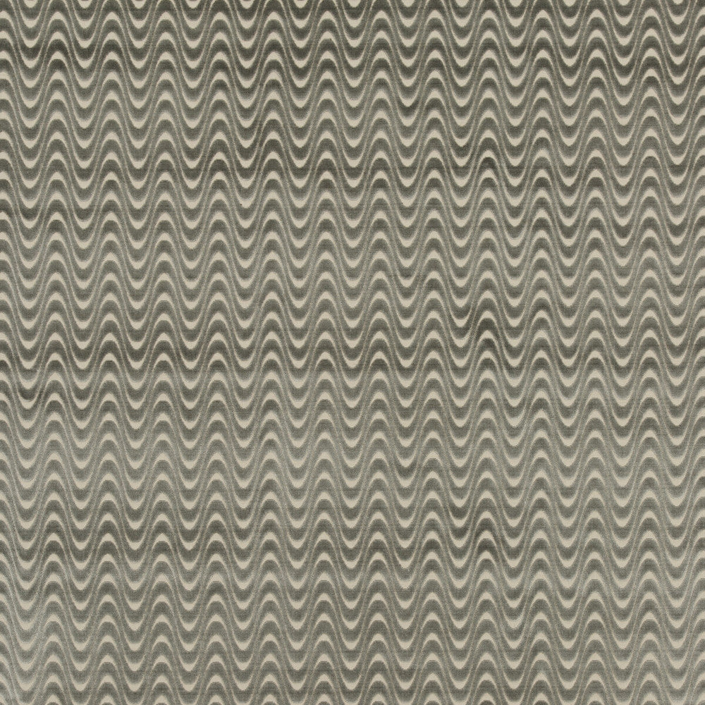 Jive Silver by Baker Lifestyle Designer Fabric CARNIVAL VISCOSE - 75%;POLYESTER - 25% Belgium HEAVY Horizontal: 2.758 and Vertical: 1.182 53.978 - Swanky Fabrics -