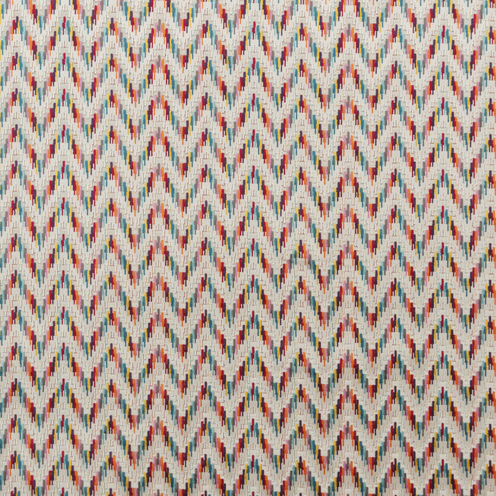 Carnival Chevron Tutti Frutti by Baker Lifestyle Fabric Baker Lifestyle Fabric Carnival Chevron Tutti FruttiFabric CARNIVAL VISCOSE - 52%;POLYESTER - 43%;COTTON - 5% Belgium </p><p>Repeat: H: 14.184, V: 2.758 55.948 - Fabric Carolina -