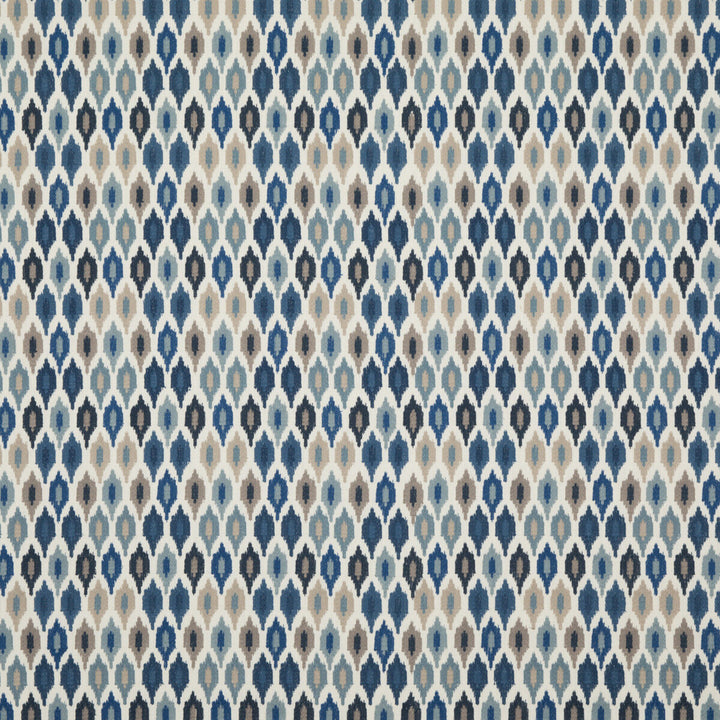 Mazara Indigo by Baker Lifestyle Fabric Baker Lifestyle Fabric Mazara IndigoFabric HOMES & GARDENS III POLYESTER - 93%;LINEN - 7% India </p><p>Repeat: H: 5.516, V: 14.972 50.038 - Fabric Carolina -