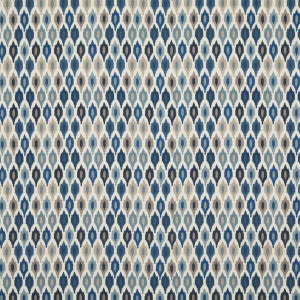 Mazara Indigo by Baker Lifestyle Designer Fabric