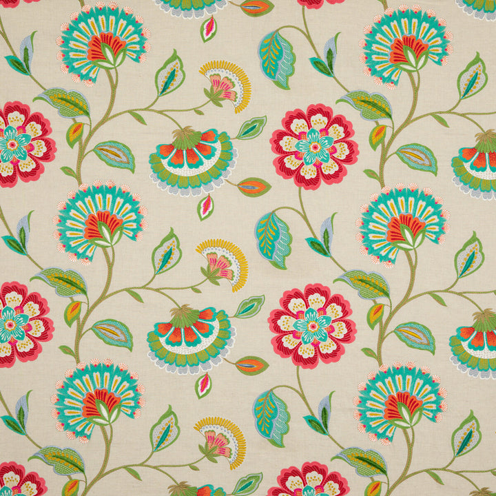 Scentsational Multi by Baker Lifestyle Designer Fabric FIESTA LINEN - 40%;COTTON - 25%;POLYESTER - 20%;VISCOSE - 15% India Horizontal: 25.216 and Vertical: 14.972 50.432 - Swanky Fabrics -