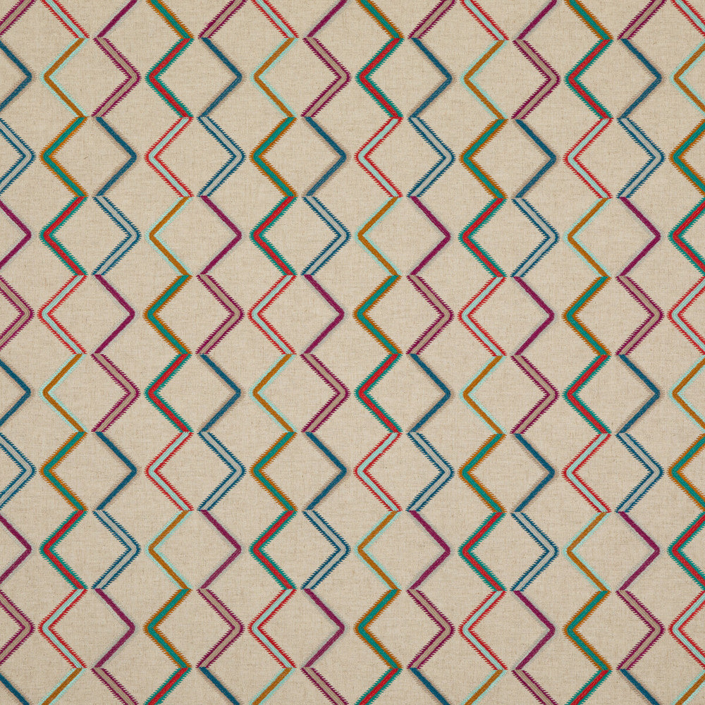 Danza Tutti Frutti by Baker Lifestyle Designer Fabric FIESTA VISCOSE - 79%;LINEN - 14%;POLYESTER - 7% India Horizontal: 10.244 and Vertical: 15.366 51.22 - Swanky Fabrics -
