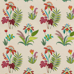 Botanical Paradise Multi by Baker Lifestyle Designer Fabric