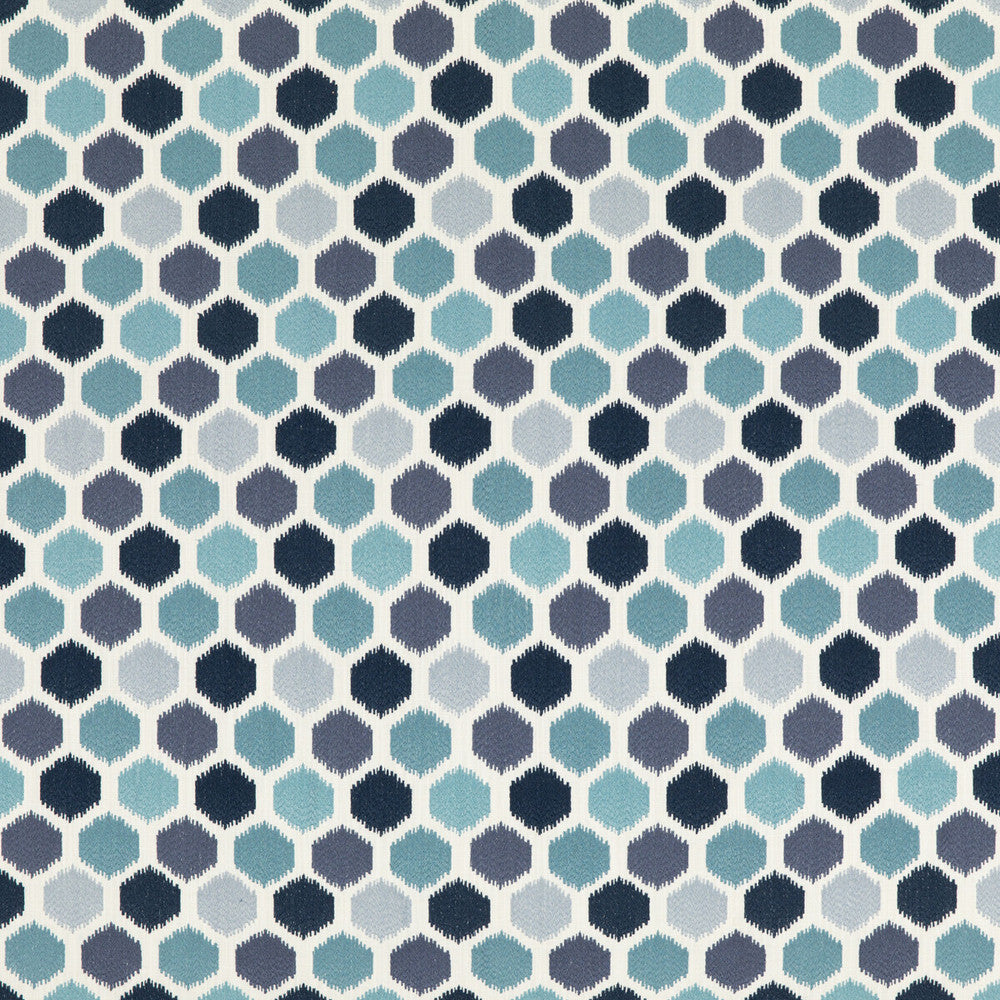 Pinata Indigo by Baker Lifestyle Fabric Baker Lifestyle Fabric Pinata IndigoFabric FIESTA POLYESTER - 93%;LINEN - 7% India </p><p>Repeat: H: 5.122, V: 14.972 51.22 - Fabric Carolina -