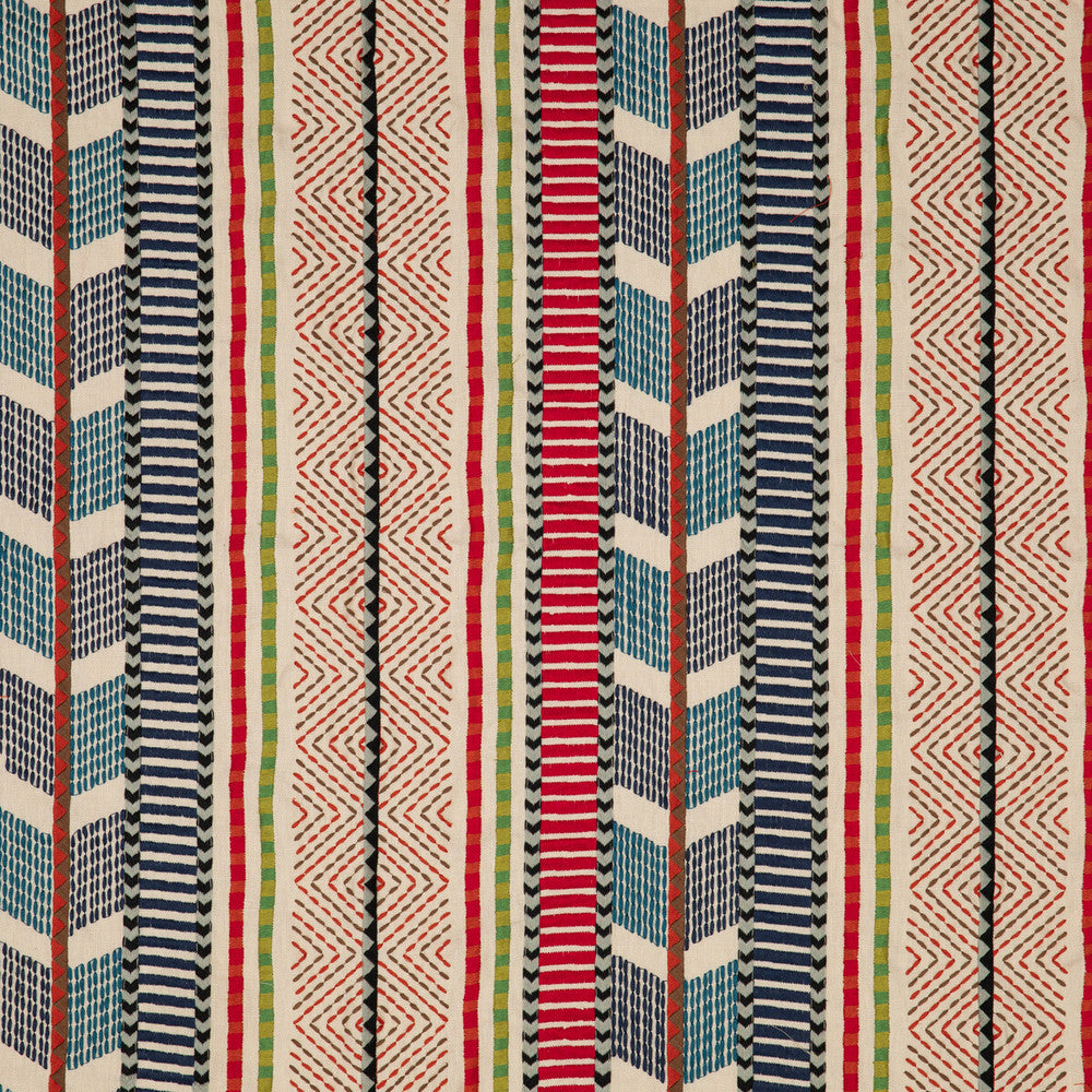Rebozo Multi by Baker Lifestyle Fabric Baker Lifestyle Fabric Rebozo MultiFabric FIESTA LINEN - 70%;POLYESTER - 30% India </p><p>Repeat: H: 16.942, V: 4.728 50.826 - Fabric Carolina -