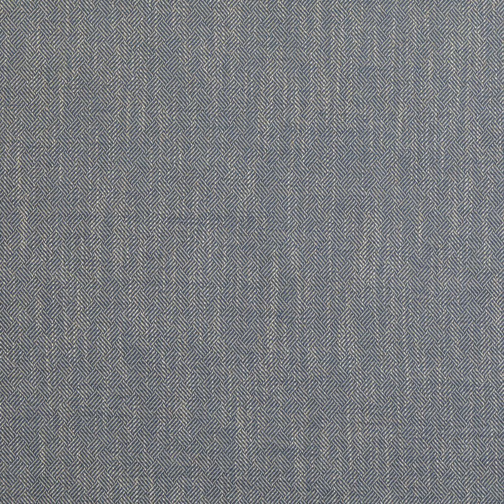 Garden Path Indigo by Baker Lifestyle Designer Fabric BLOCK WEAVES VISCOSE - 52%;COTTON - 23%;LINEN - 14%;POLYESTER - 11% Belgium - Horizontal: 0.985 and Vertical: 1.182 55.16 - Swanky Fabrics -
