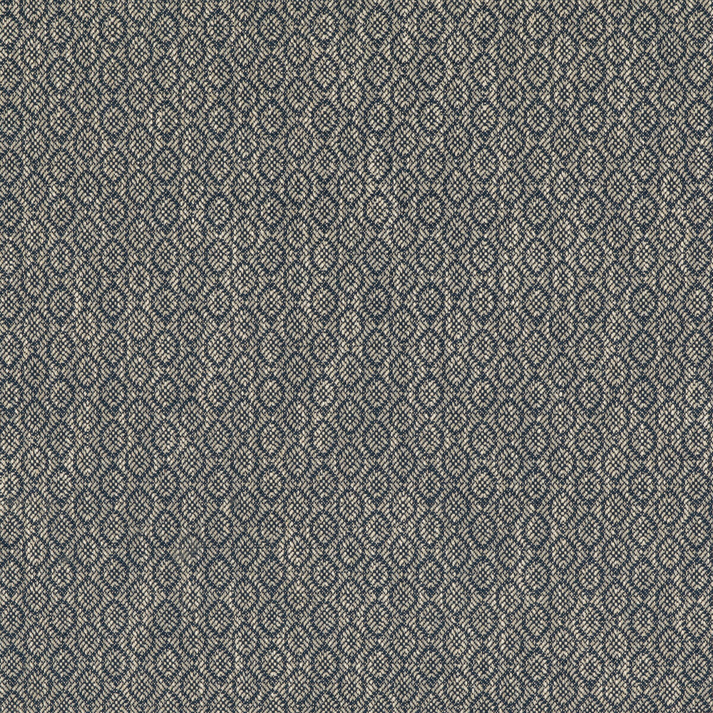 Orchard Indigo by Baker Lifestyle Designer Fabric BLOCK WEAVES VISCOSE - 52%;COTTON - 23%;LINEN - 14%;POLYESTER - 11% Belgium HEAVY Horizontal: 1.97 and Vertical: 1.576 55.16 - Swanky Fabrics -