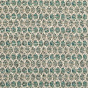Honeycomb Aqua by Baker Lifestyle Designer Fabric