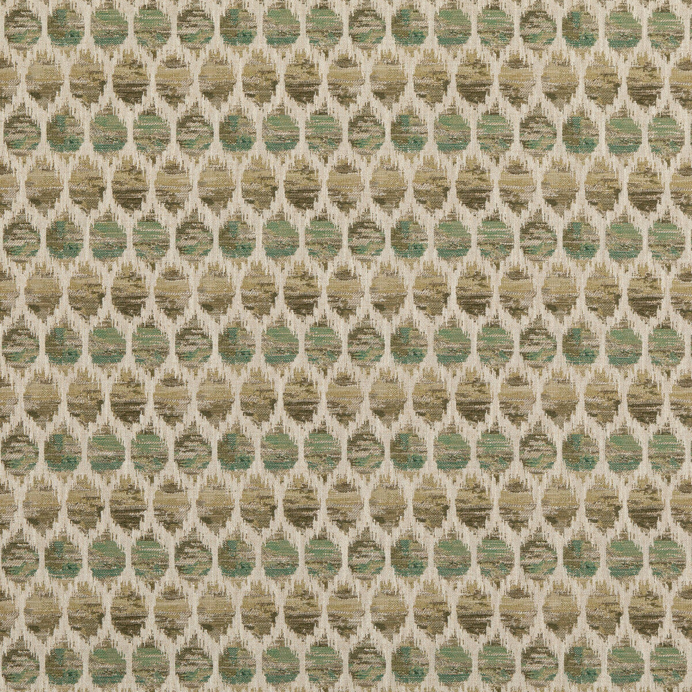 Honeycomb Green by Baker Lifestyle Designer Fabric BLOCK WEAVES VISCOSE - 43%;POLYESTER - 25%;COTTON - 21%;LINEN - 11% Turkey HEAVY Horizontal: 6.698 and Vertical: 3.94 53.978 - Swanky Fabrics -