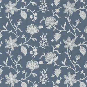 Petherton Blue by Baker Lifestyle Designer Fabric