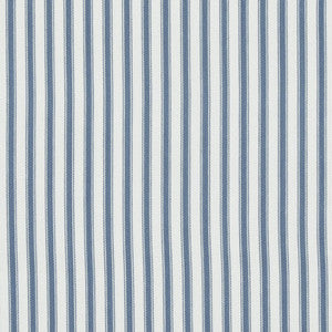 Sherborne Ticking Blue by Baker Lifestyle Designer Fabric