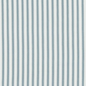 Sherborne Ticking Aqua by Baker Lifestyle Designer Fabric