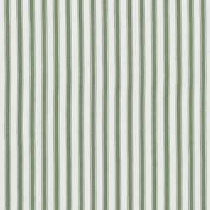 Sherborne Ticking Green by Baker Lifestyle Designer Fabric
