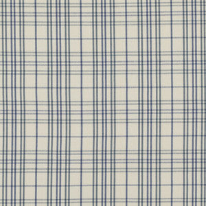 Purbeck Check Blue by Baker Lifestyle Designer Fabric