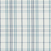 Purbeck Check Aqua by Baker Lifestyle Designer Fabric