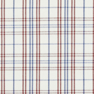 Purbeck Check Red/Blue by Baker Lifestyle Designer Fabric
