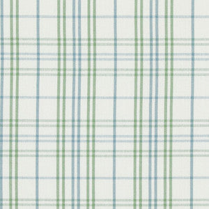 Purbeck Check Green/Aqua by Baker Lifestyle Designer Fabric