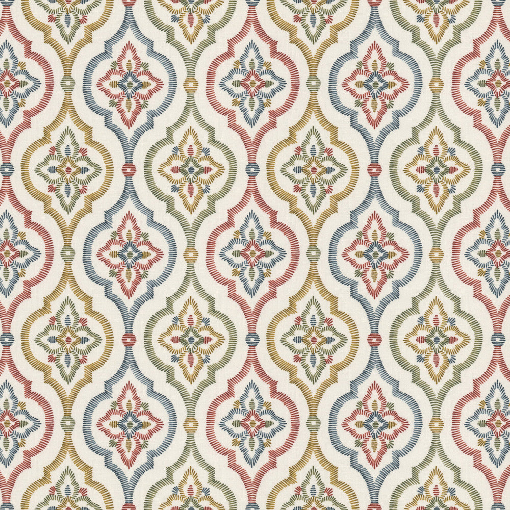 Phantom 1 Fiesta by Stout Fabric Stout Fabric Phantom 1 FiestaFabric RAINBOW LIBRARY TEAROSE/SPICE 100%COT SPAIN </p><p>Repeat: H: 13.500, V: 9.000 54 in - Fabric Carolina -