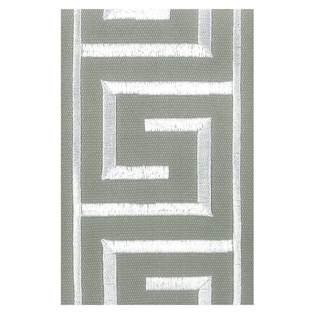Pharoah 5 Grey by Stout Designer Trim ILLUMINATION TRIM 100%COT 100%SVT INDIA </p><p>Repeat: 0 4 in - Swanky Fabrics -