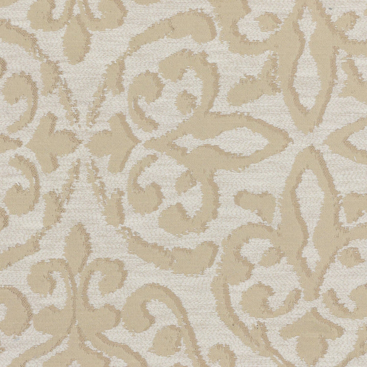 Phoebe 1 Coin by Stout Designer Fabric COLOR MY WINDOW IVORY/BURLAP 78%POL 22%COT INDIA Horizontal: 9.250 and Vertical: 9.375 54 in - Swanky Fabrics -