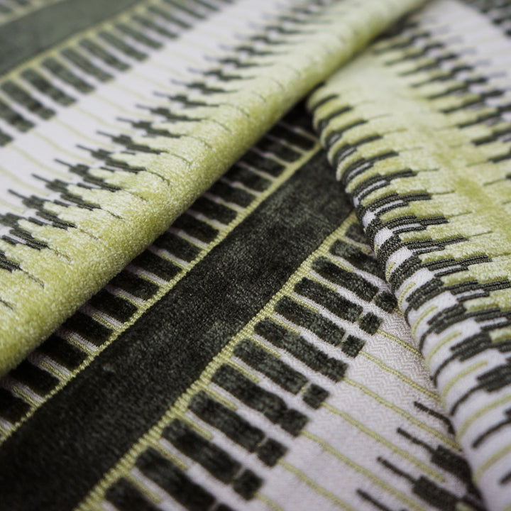 Piano 73Sj101 by JF Designer Fabric JF Studio 54% Viscose, 46% Cotton India Horizontal: 8.875 and Vertical: 55 - Swanky Fabrics -