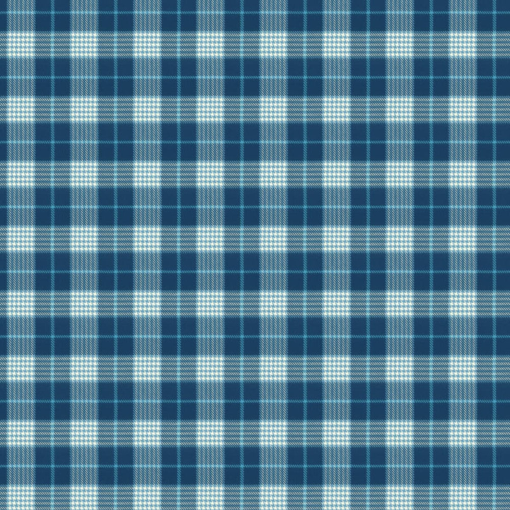 Pipestone 3 Blueberry by Stout Designer Fabric RAINBOW LIBRARY PORCELAIN/ROYAL 100%COT INDIA WYZENBEEK 30 000 DOUBLE RUB WEAR TEST (HEAVY DUTY) Horizontal: 4.625 and Vertical: 4.625 54 in - Swanky Fabrics -