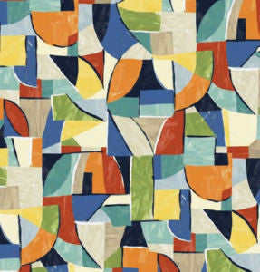 Pivot Seaside 518 by Norbar Designer Fabric See Sample 100% COTTON PAKISTAN 50,000 WYZENBEEK 24 3/4"V 26 3/4"H 55 - Swanky Fabrics -