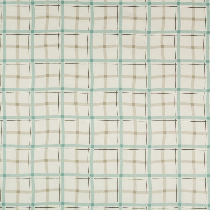 Plaiddance Tile by Kravet Basics Designer Fabric BERMUDA COTTON - 100% United States MEDIUM Horizontal: 13.5 and Vertical: 13.5 54 - Swanky Fabrics -