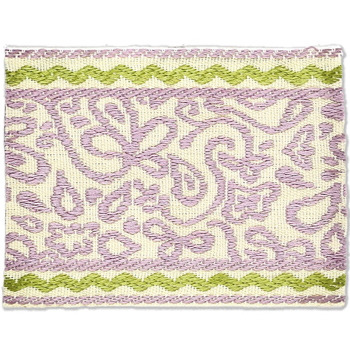 Playful 3 Lilac by Stout Designer Trim Harmony Trim 55% Polyester 45% Spun Viscose CHINA Horizontal: 0 and Vertical: 0 3 in - Swanky Fabrics -