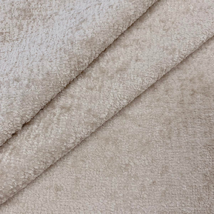 Plush Beige by Magnolia Designer Fabric - 100% Poly China 50,000+ Horizontal: 0 and Vertical: 0 54" - Swanky Fabrics -