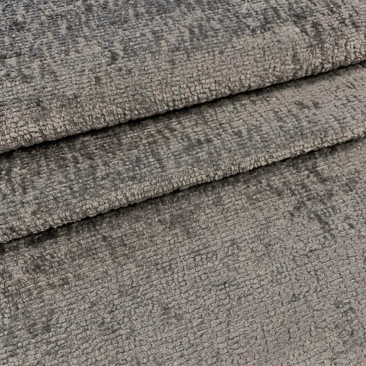 Plush Gray by Magnolia Designer Fabric - 100% Poly China 50,000+ Horizontal: 0 and Vertical: 0 54" - Swanky Fabrics -