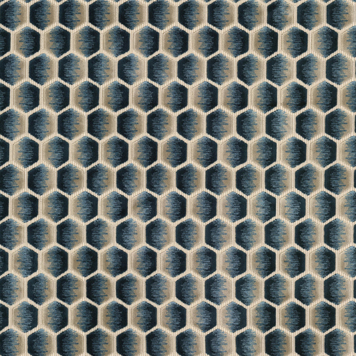 Porza 1 Pacific by Stout Fabric Stout Fabric Porza 1 PacificFabric COMFORTABLE LIVING MOONSTONE/NAVY 51%POL 49%SVI INDIA </p><p>Repeat: H: 1.500, V: 3.000 54 in - Fabric Carolina -