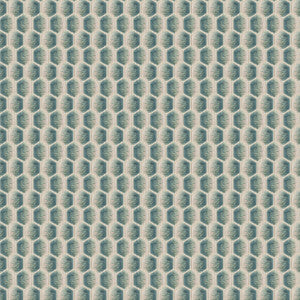 Porza 3 Turquoise by Stout Designer Fabric